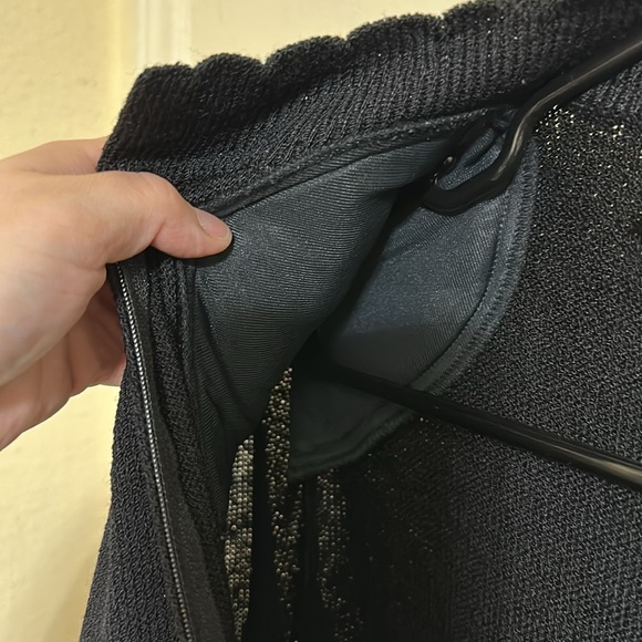 Vintage St John Collection Scalloped Neck Zip Sweater Jacket - Picture 5 of 5